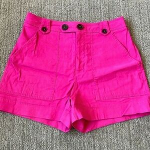 Anthropologie Maeve Shorts Elena Women’s High Rise Pink - 6